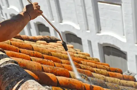 Nettoyage de toitures - Boulleville